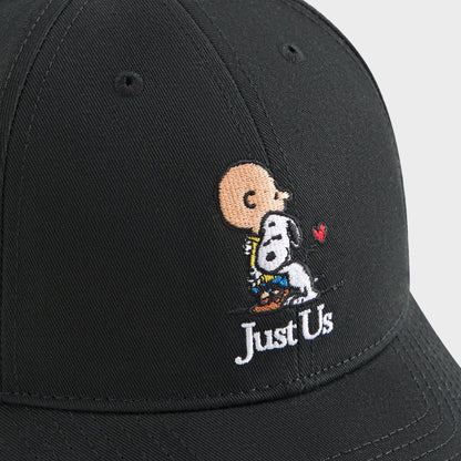 Kith Kids for Peanuts 75 Twill Aaron Classic Cap - Black | Kith