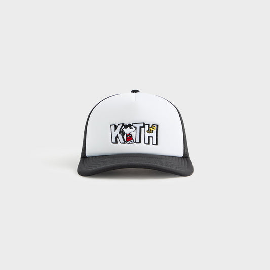 Kith Kids for Peanuts 75 Nolan Poly Foam Trucker - White | Kith