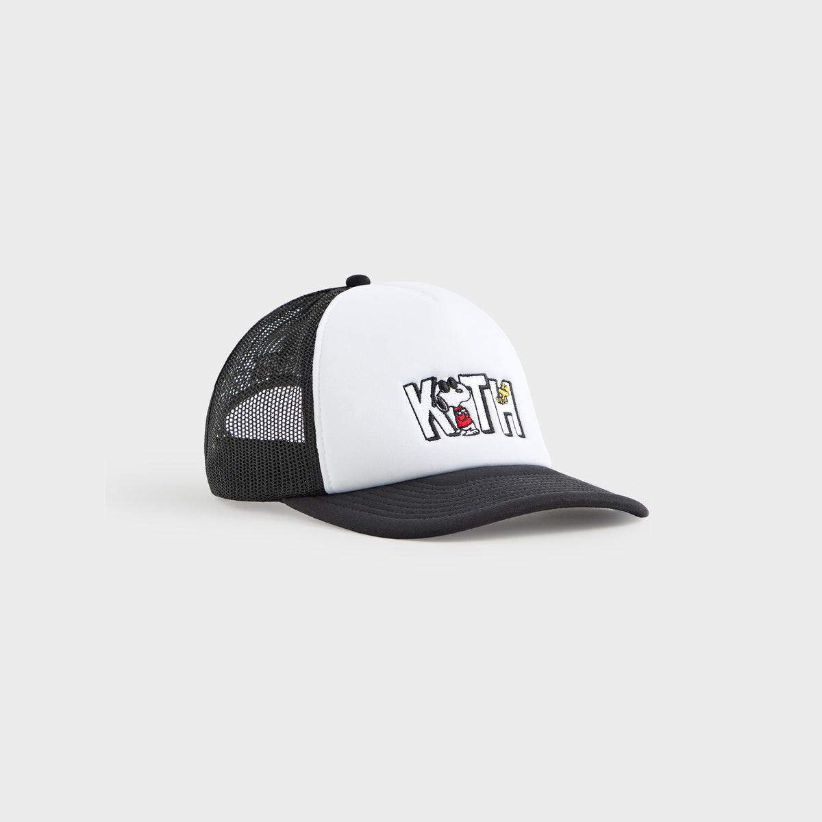 Kith Kids for Peanuts 75 Nolan Poly Foam Trucker - White | Kith