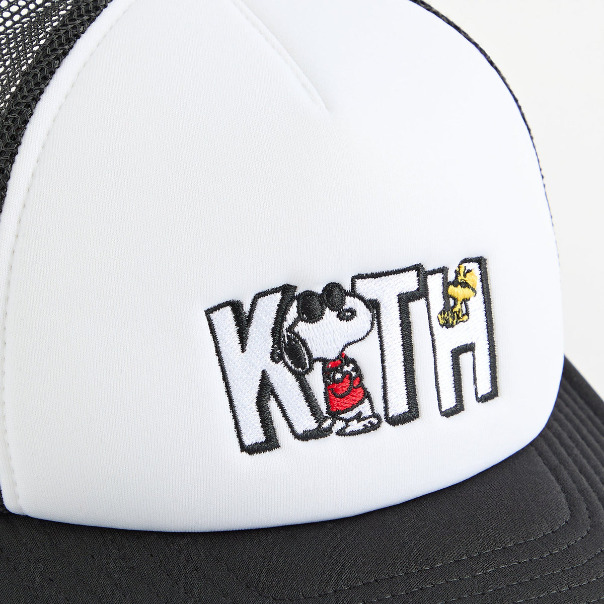 Kith Kids for Peanuts 75 Nolan Poly Foam Trucker - White | Kith