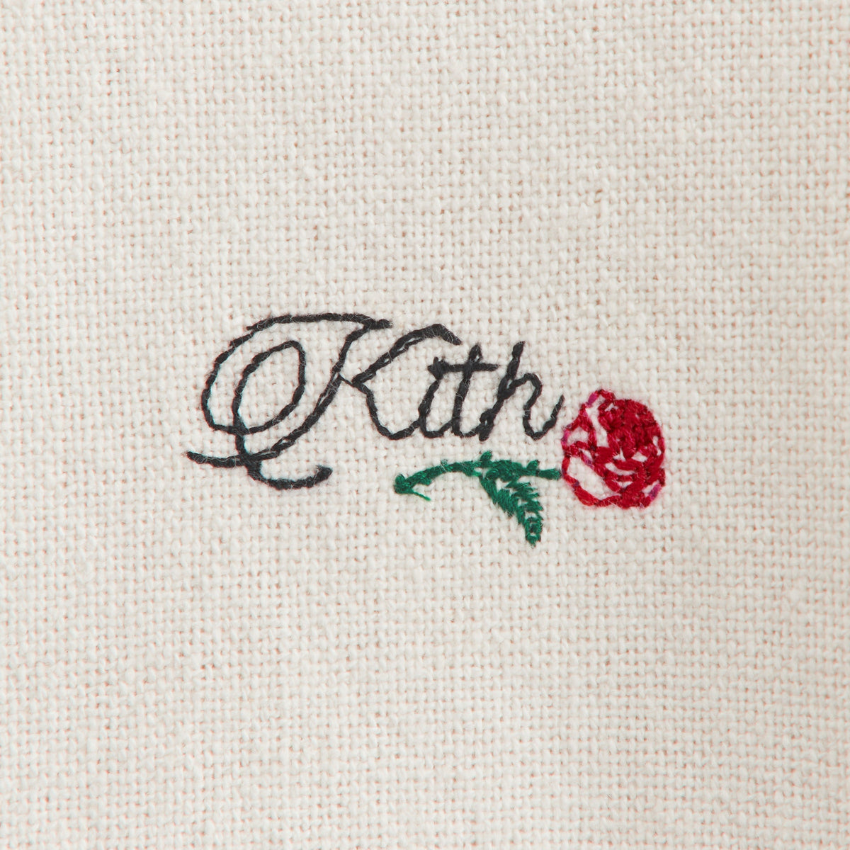 Kith Kids Novelty Logo Thompson Camp Shirt - Sandrift | Kith