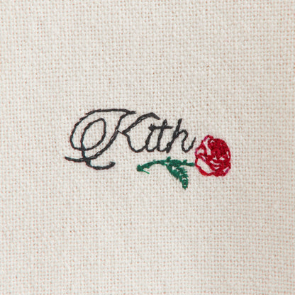 Kith Kids Novelty Logo Thompson Camp Shirt - Sandrift | Kith