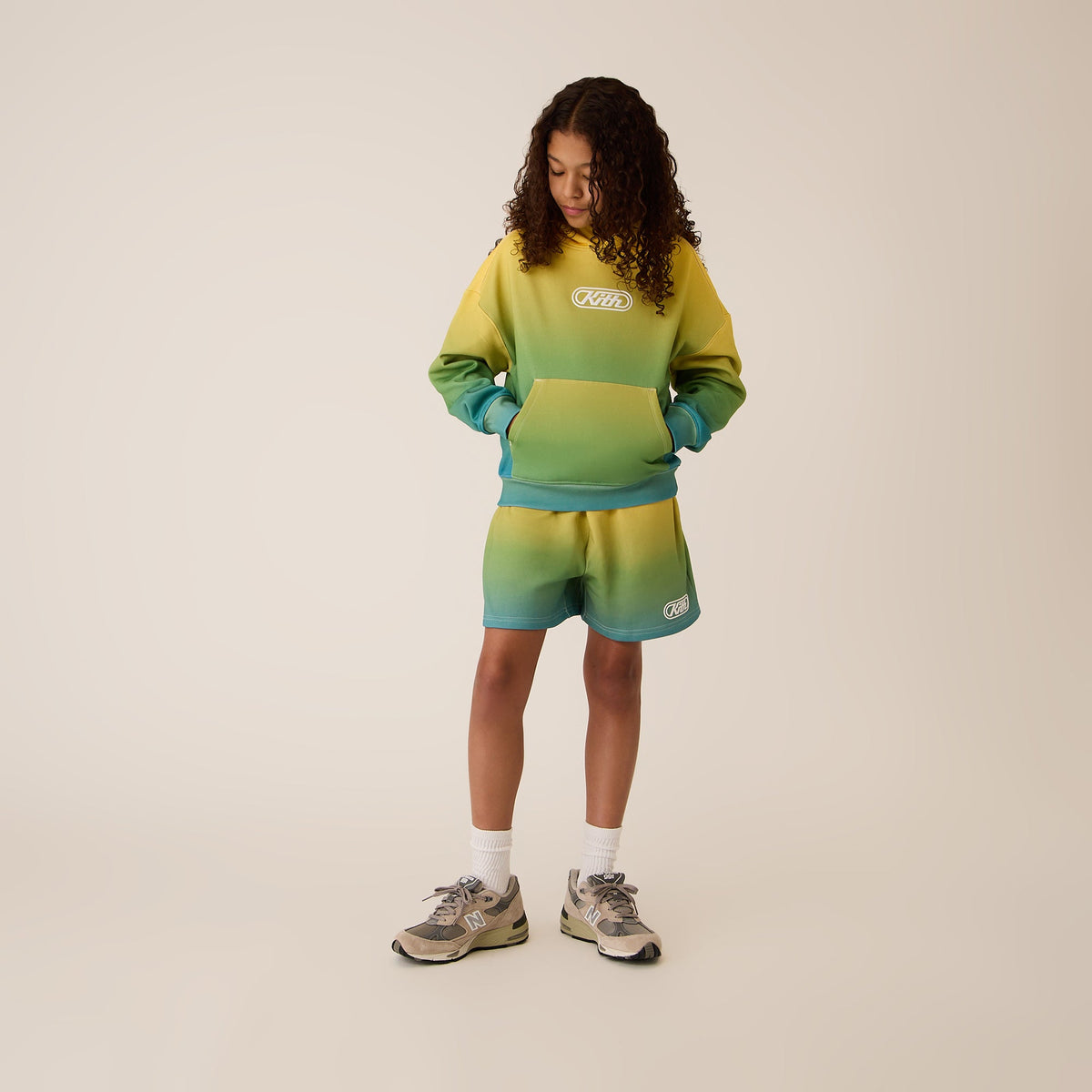 Kith Kids Ombre Liam Short - Parrot | Kith