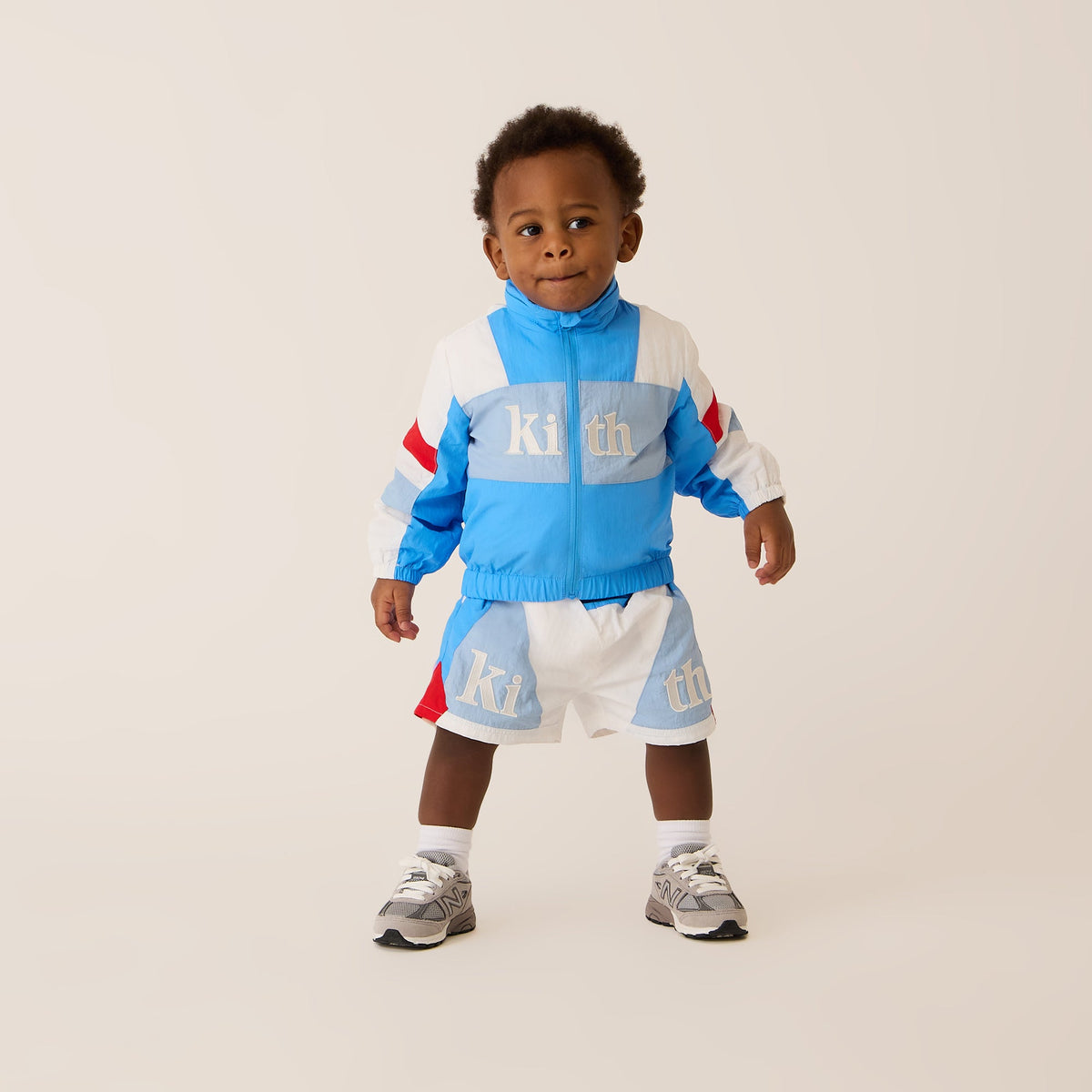 Kith Baby Full Zip Track Jacket - Celeste | Kith