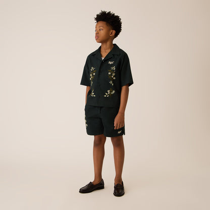 Kith Kids Novelty Embroidered Thompson Camp Short - Stadium | Kith