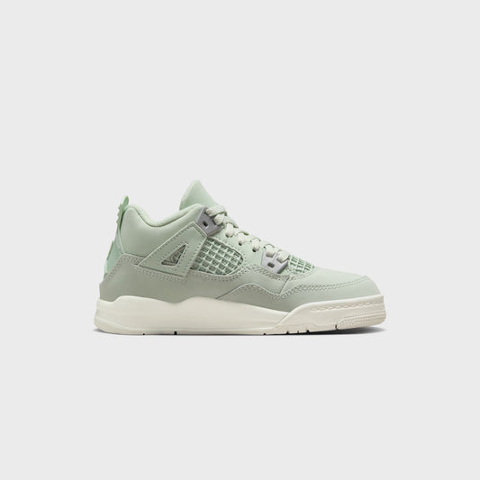 Nike PS Air Jordan 4 Retro S2 - Seafoam / Sail / Metallic Silver | Kith