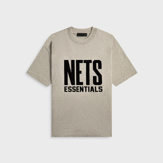 Essentials Nets Core Jersey - Warm Heather | Kith