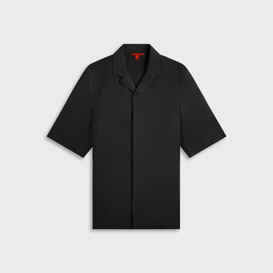 Barena Overshirt Atila Tropical Piombo - Black | Kith