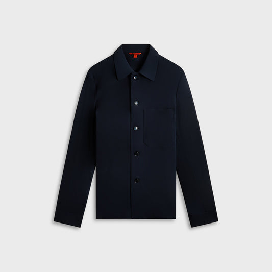 Barena Cedrone Arela Overshirt - Navy | Kith