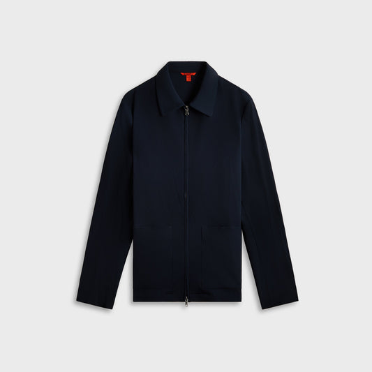 Barena Marafon Folco Overshirt - Navy | Kith