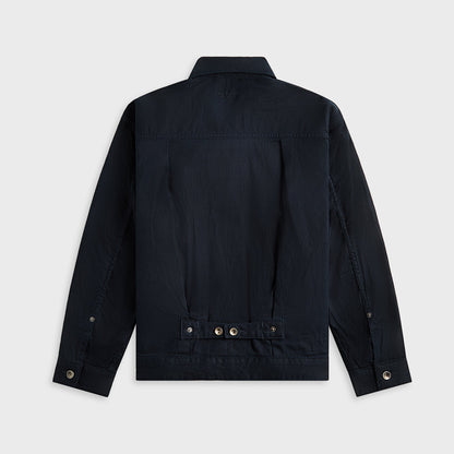 Engineered Garments Trucker Jacket CL Java Cloth - Dark Navy | Kith