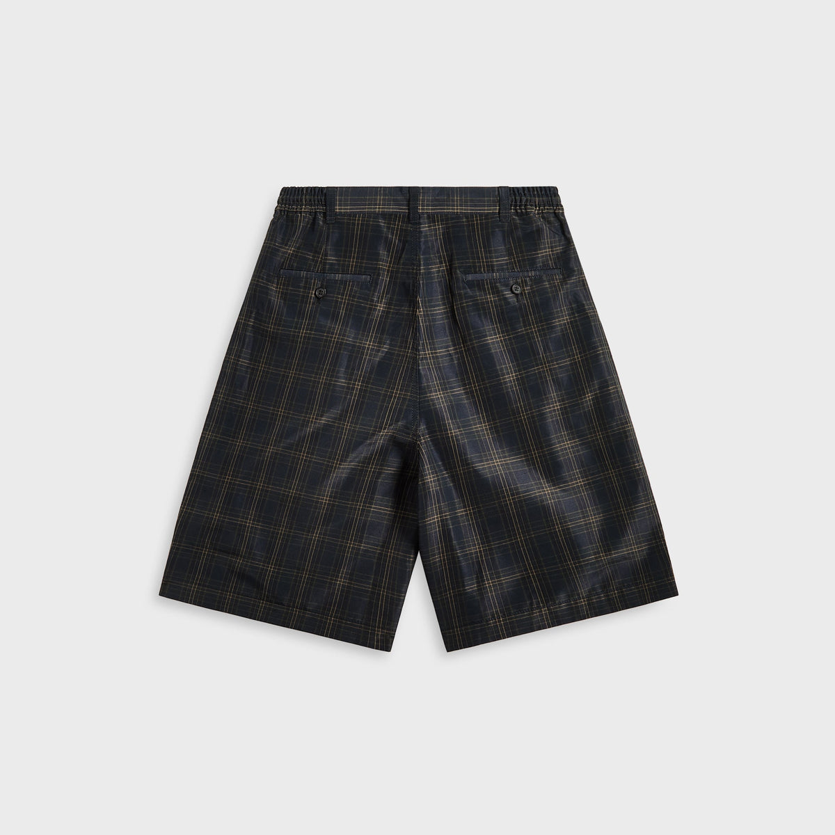 CDG Homme Check Shorts - Navy | Kith