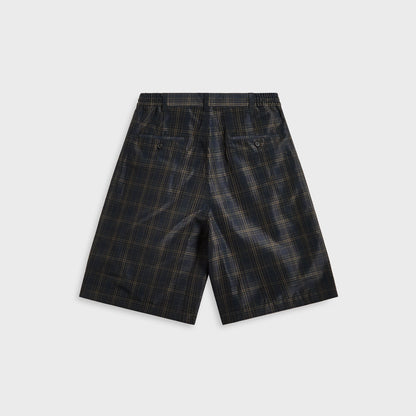 CDG Homme Check Shorts - Navy | Kith