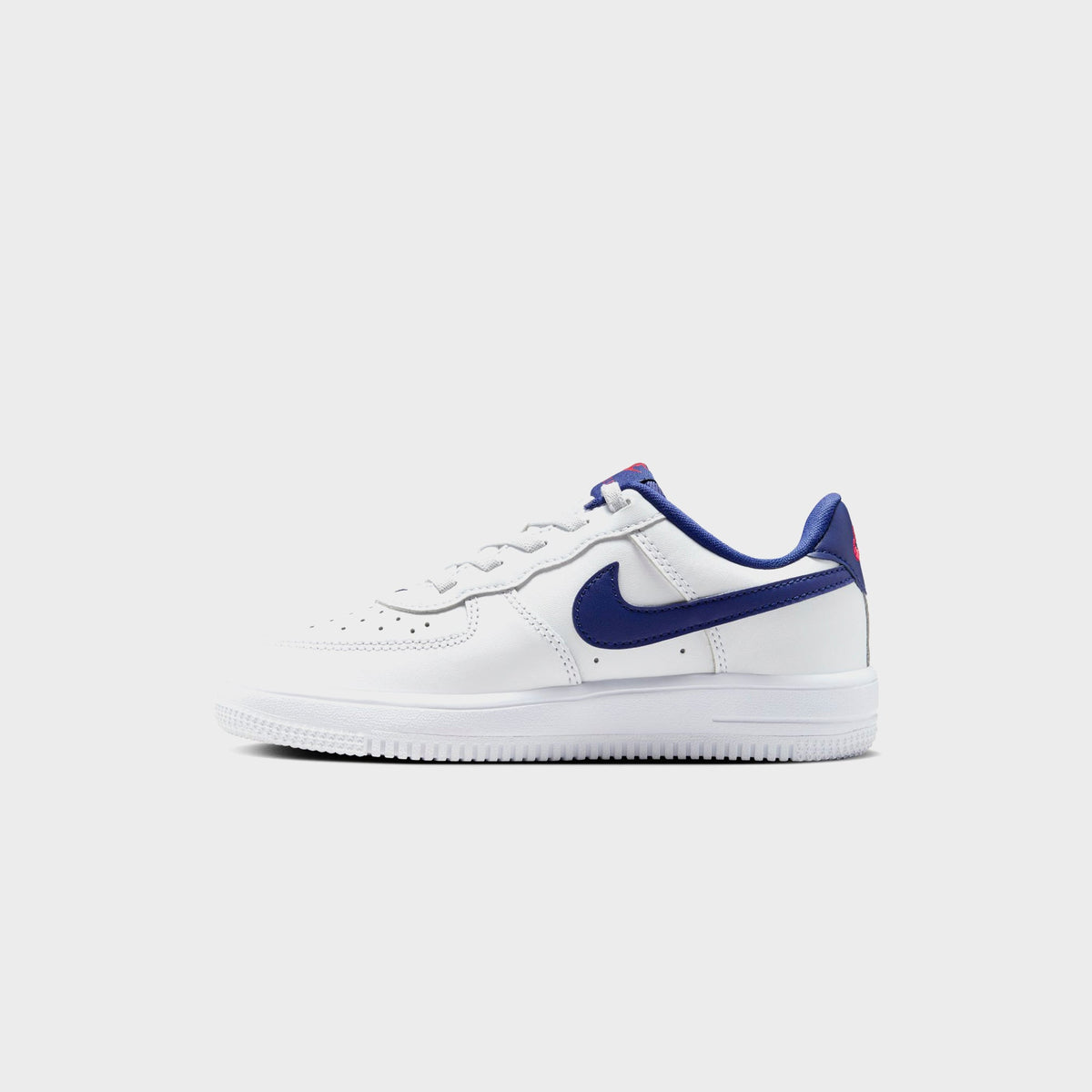Nike PS Force 1 Low Easyon Bp - White / University Red / Deep Royal Bl | Kith