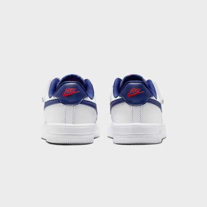 Nike PS Force 1 Low Easyon Bp - White / University Red / Deep Royal Bl | Kith
