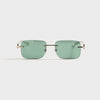 Silver / Green