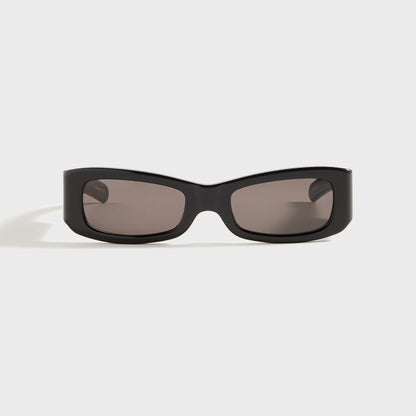 Flatlist Kareem - Solid Black / Solid Black Lens | Kith