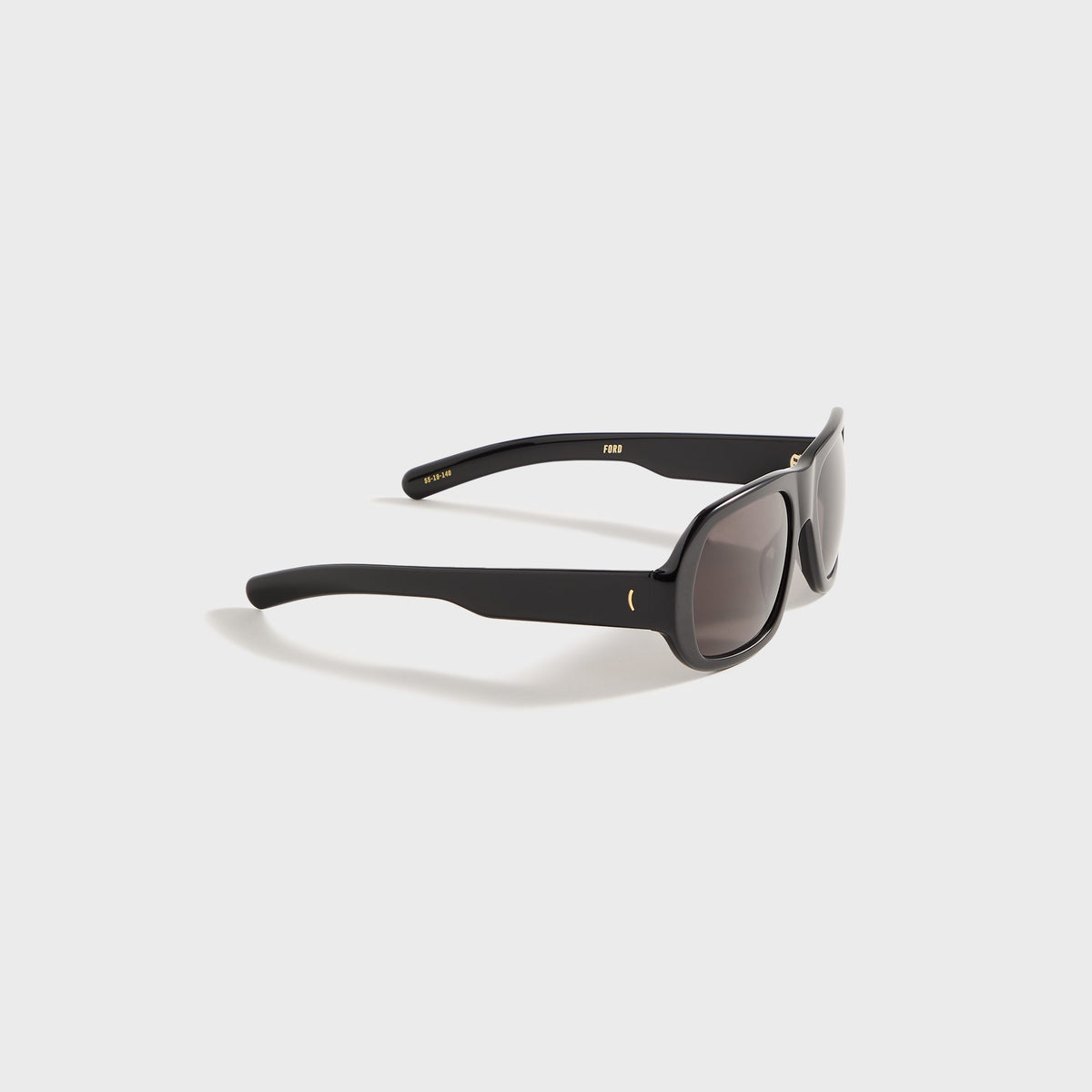 Flatlist Ford - Solid Black / Solid Black Lens | Kith