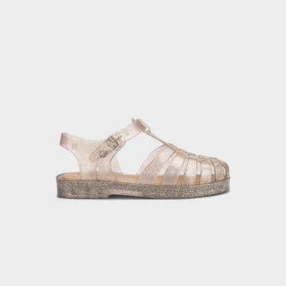 Melissa Kids Possession Sandal - Beige Glitter | Kith