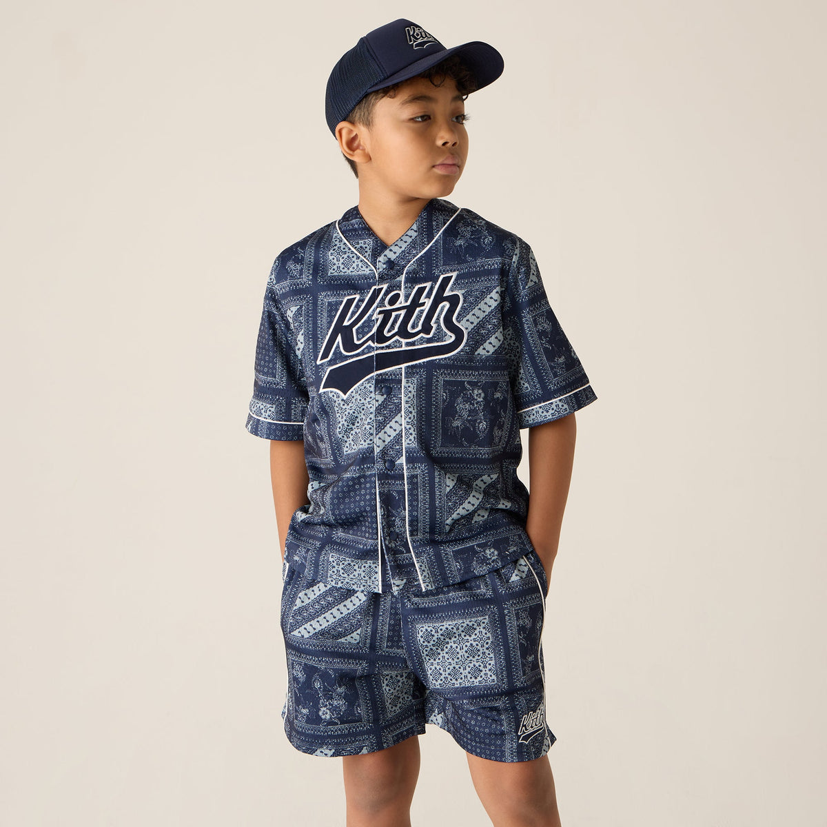 Kith Kids Mesh Bolton Short - Vista | Kith