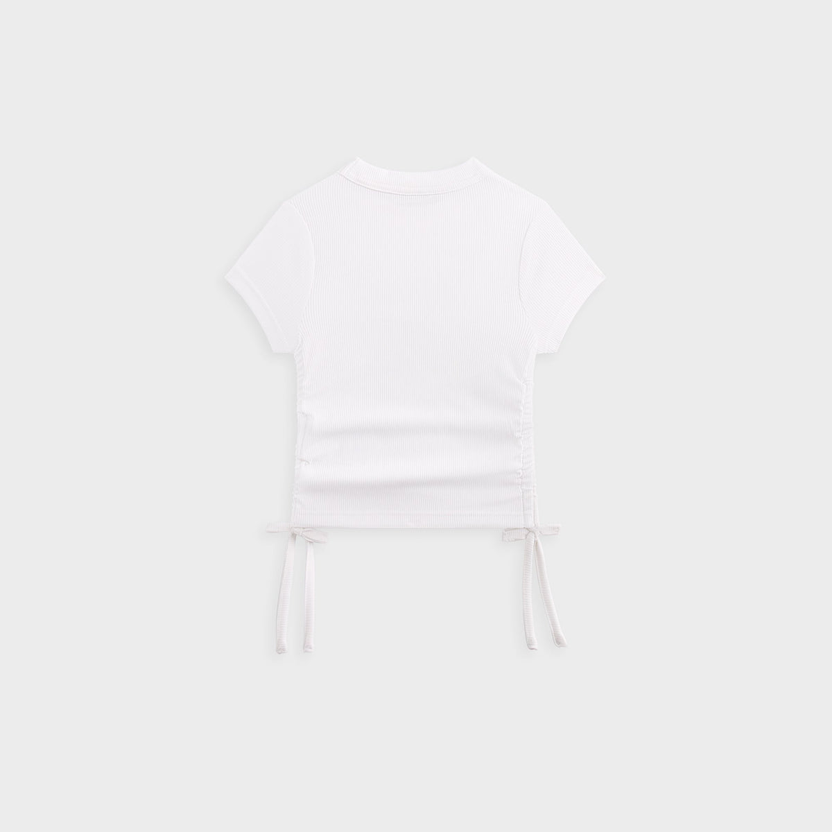 Kith Kids Ruched Mulberry Tee - White | Kith