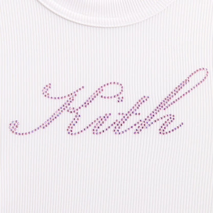 Kith Kids Ruched Mulberry Tee - White | Kith