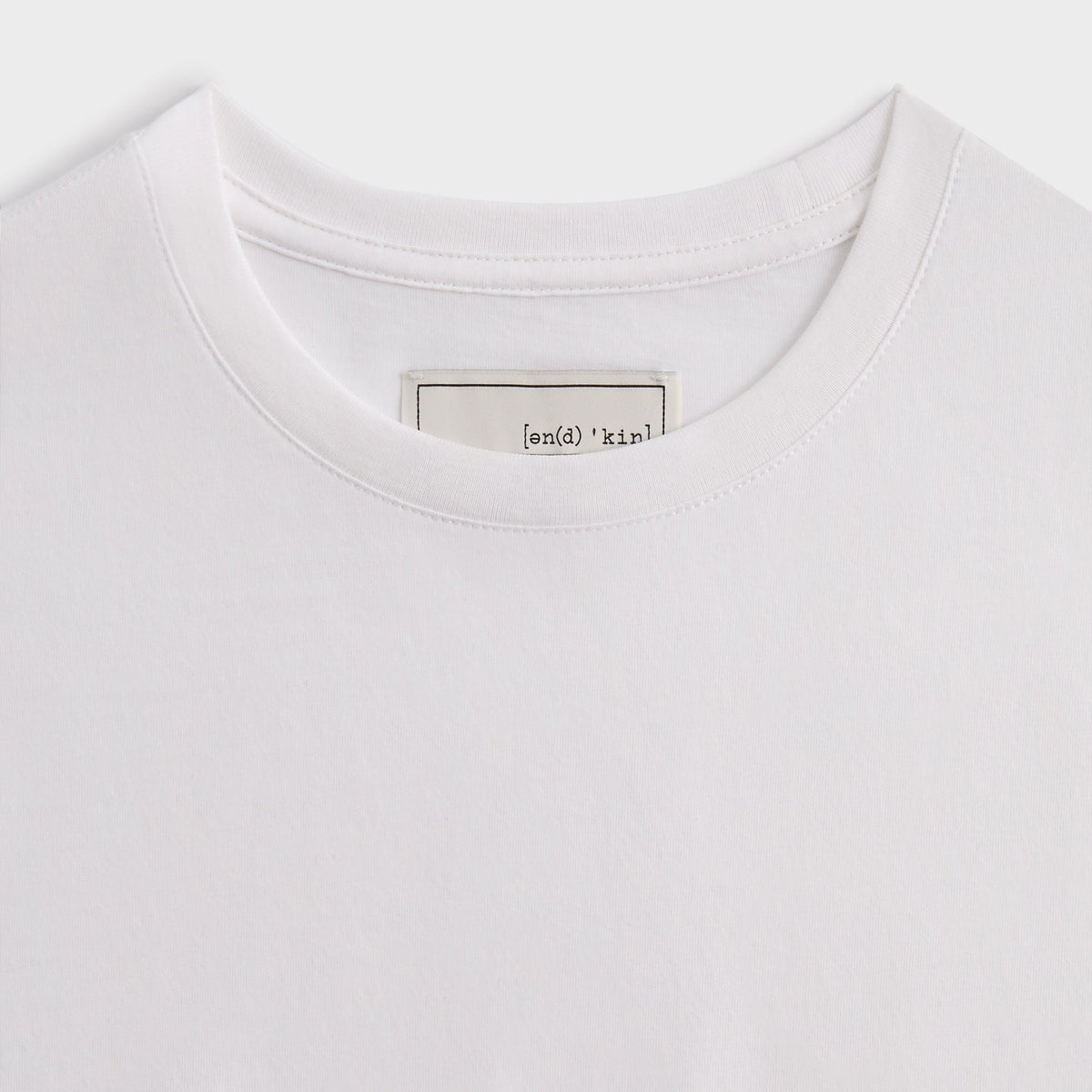 &Kin Pima Jersey Short Sleeve Heathrow Tee - White | Kith