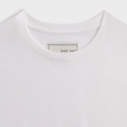 &Kin Pima Jersey Short Sleeve Heathrow Tee - White | Kith