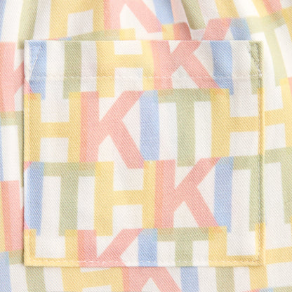 Kith Kids Monogram Thompson Camp Short - Silk | Kith