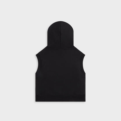 Kith Kids Pathways Sleeveless Hoodie - Black | Kith