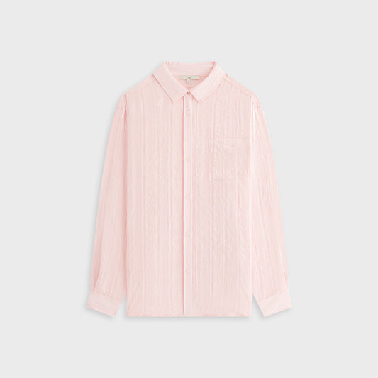 Kith Women Ora II Sheer Stripe Shirt - Abelia | Kith