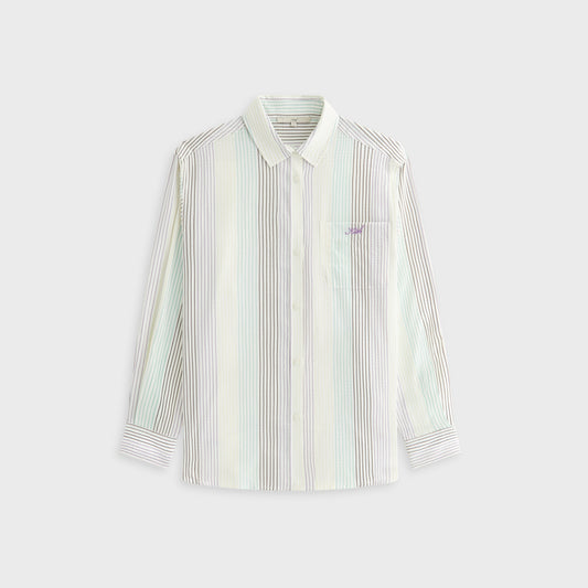 Kith Women Ora II Seersucker Shirt - Mykonos | Kith