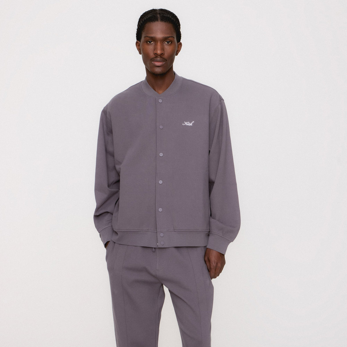 Kith Marvin Bomber Jacket - Thunder | Kith