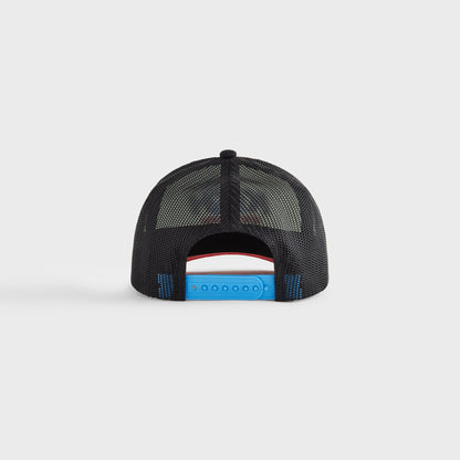 Kith Kids New York to the World Unisphere Trucker Hat - Black | Kith