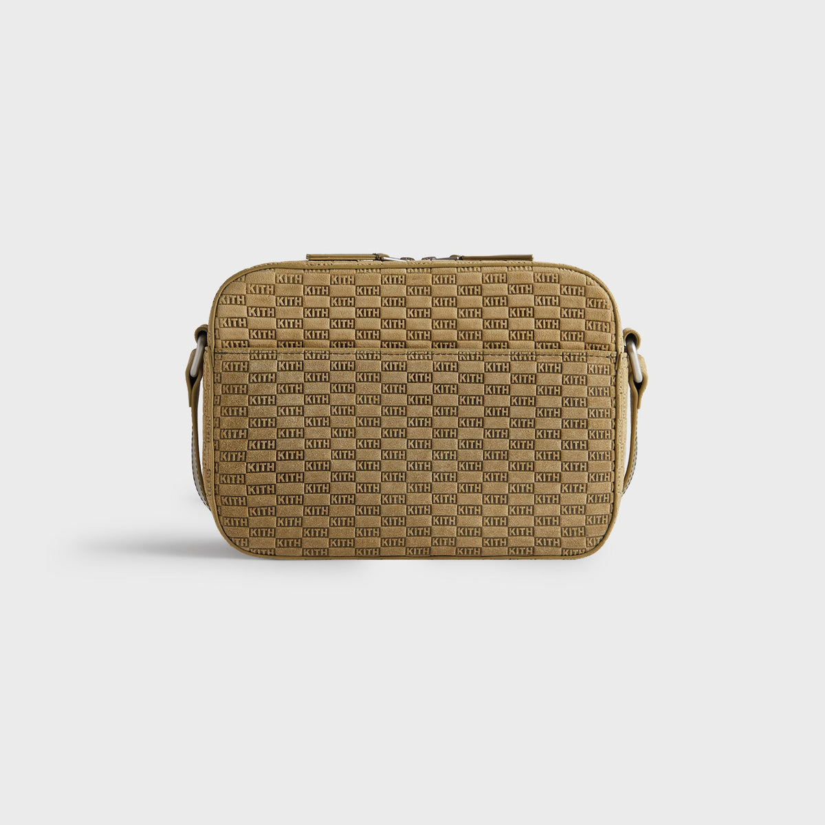 Kith Monogram Suede Camera Crossbody - Grit | Kith