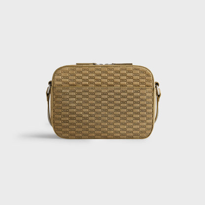 Kith Monogram Suede Camera Crossbody - Grit | Kith