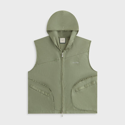 Kith Women Verena Sporty Hoodie Vest - Bay Breeze | Kith