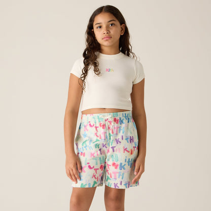 Kith Kids Rib Mulberry Tee - Silk | Kith