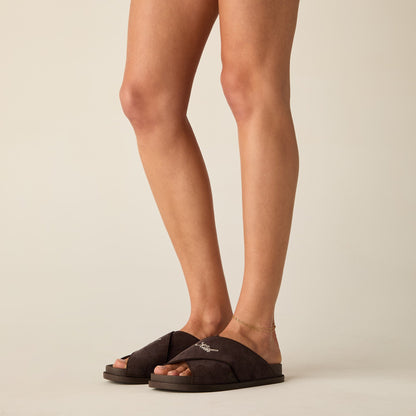 Kith Women Criss Cross Slides - Incognito | Kith
