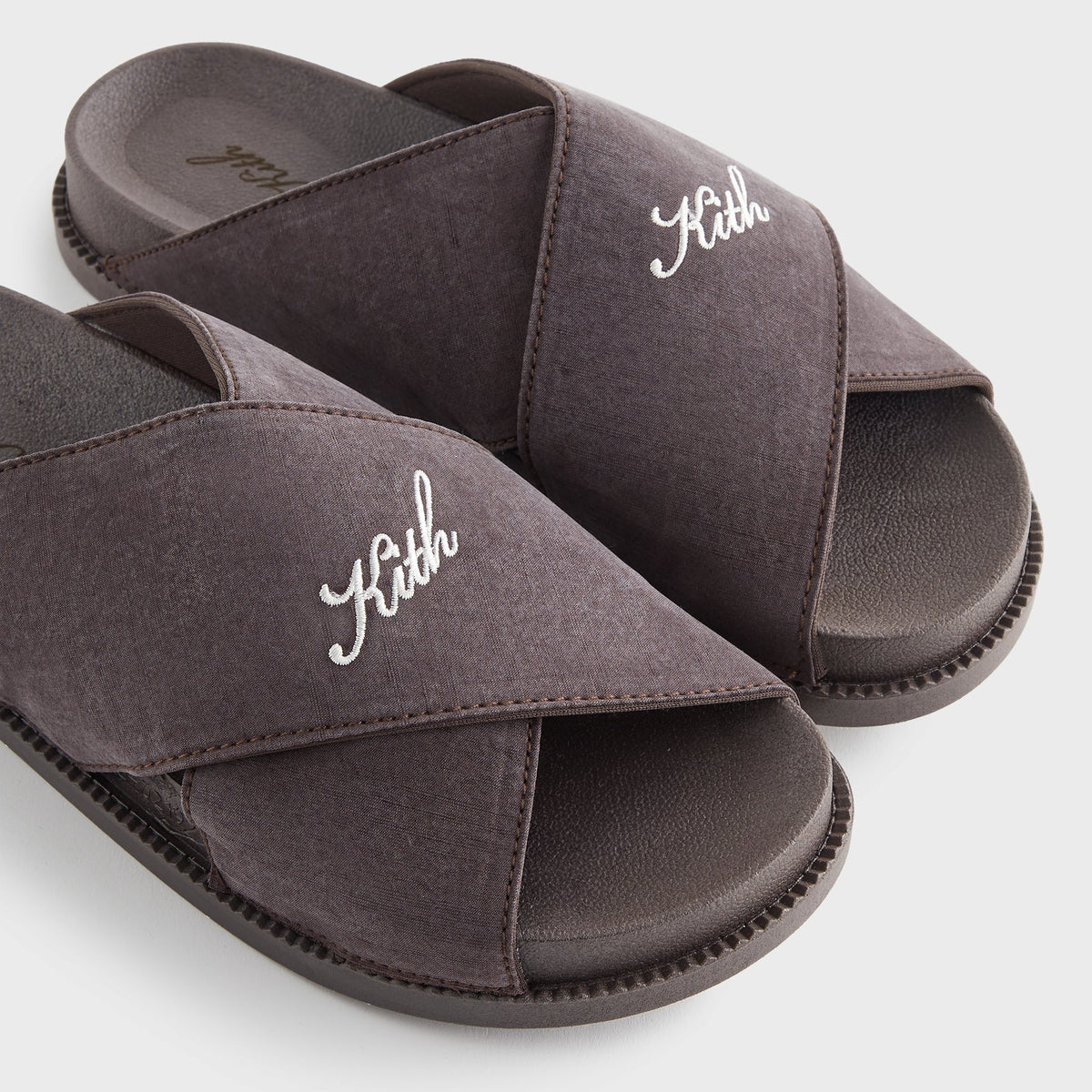 Kith Women Criss Cross Slides - Incognito | Kith