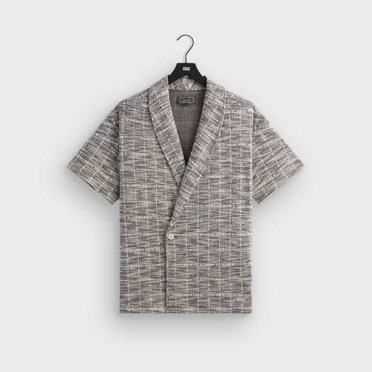 Kith Tweed Short Sleeve Thompson Crossover Shirt - Kindling | Kith
