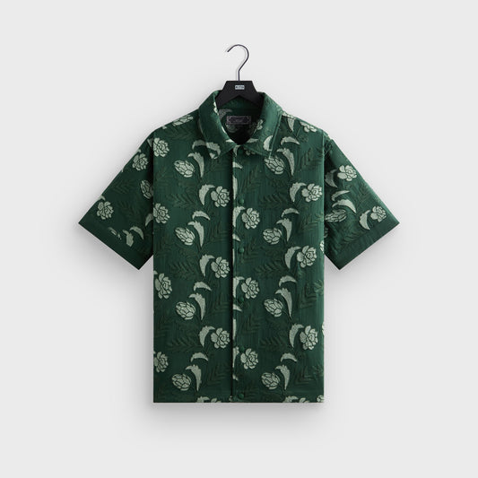 Kith Embroidered Floral Woodpoint Shirt - Vitality | Kith