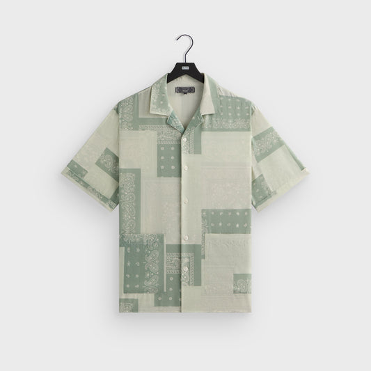 Kith Silk Lyocell Bandana Reade Shirt - Realm | Kith