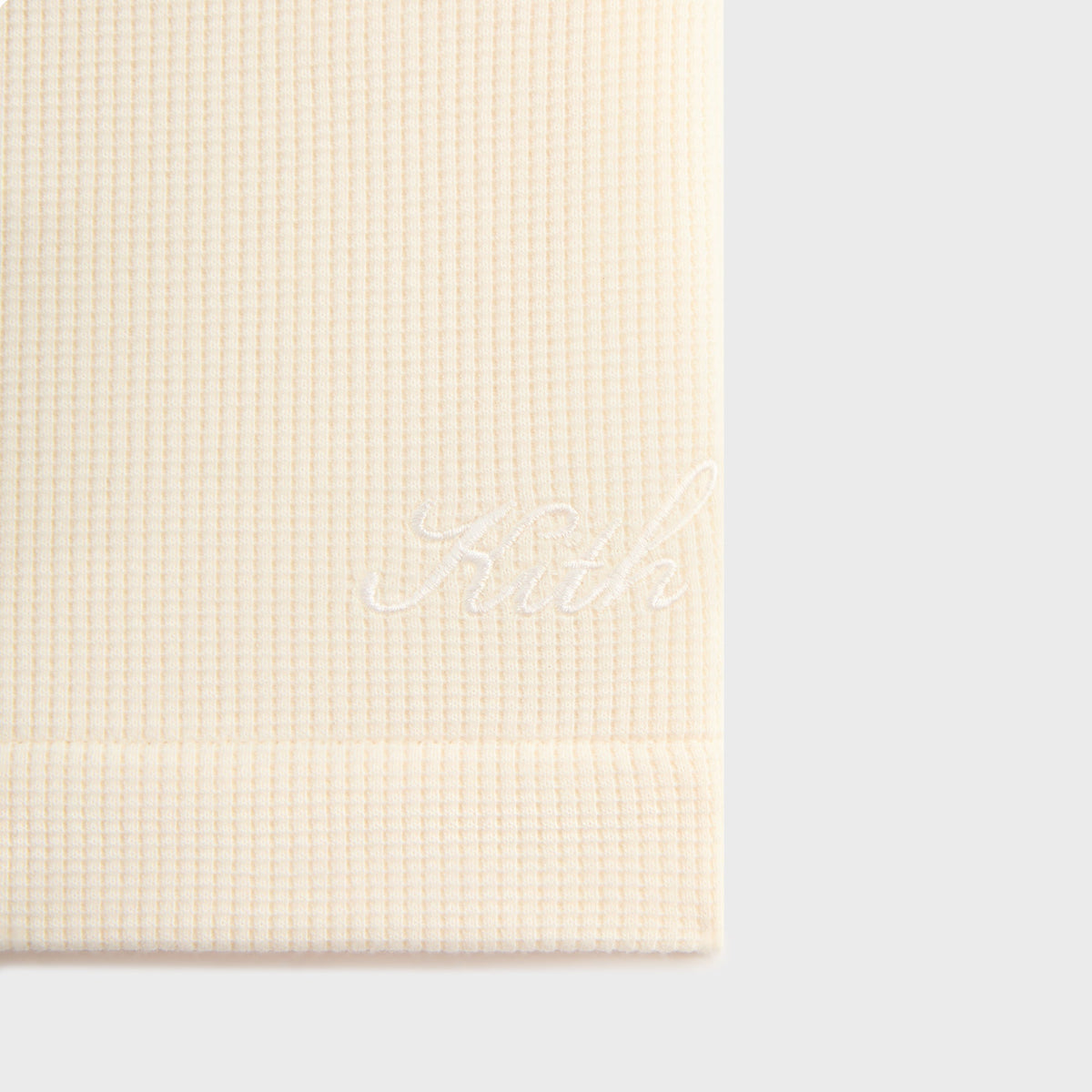 Kith Micro Waffle Graham Short - Sandrift | Kith