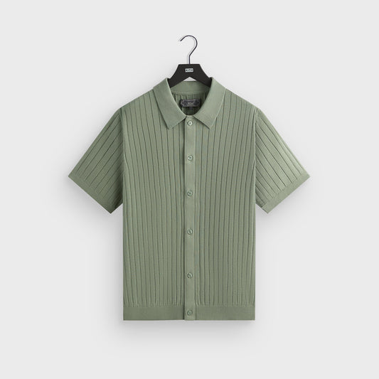 Kith Rhys Knit Stripe Buttondown - Pavilion | Kith