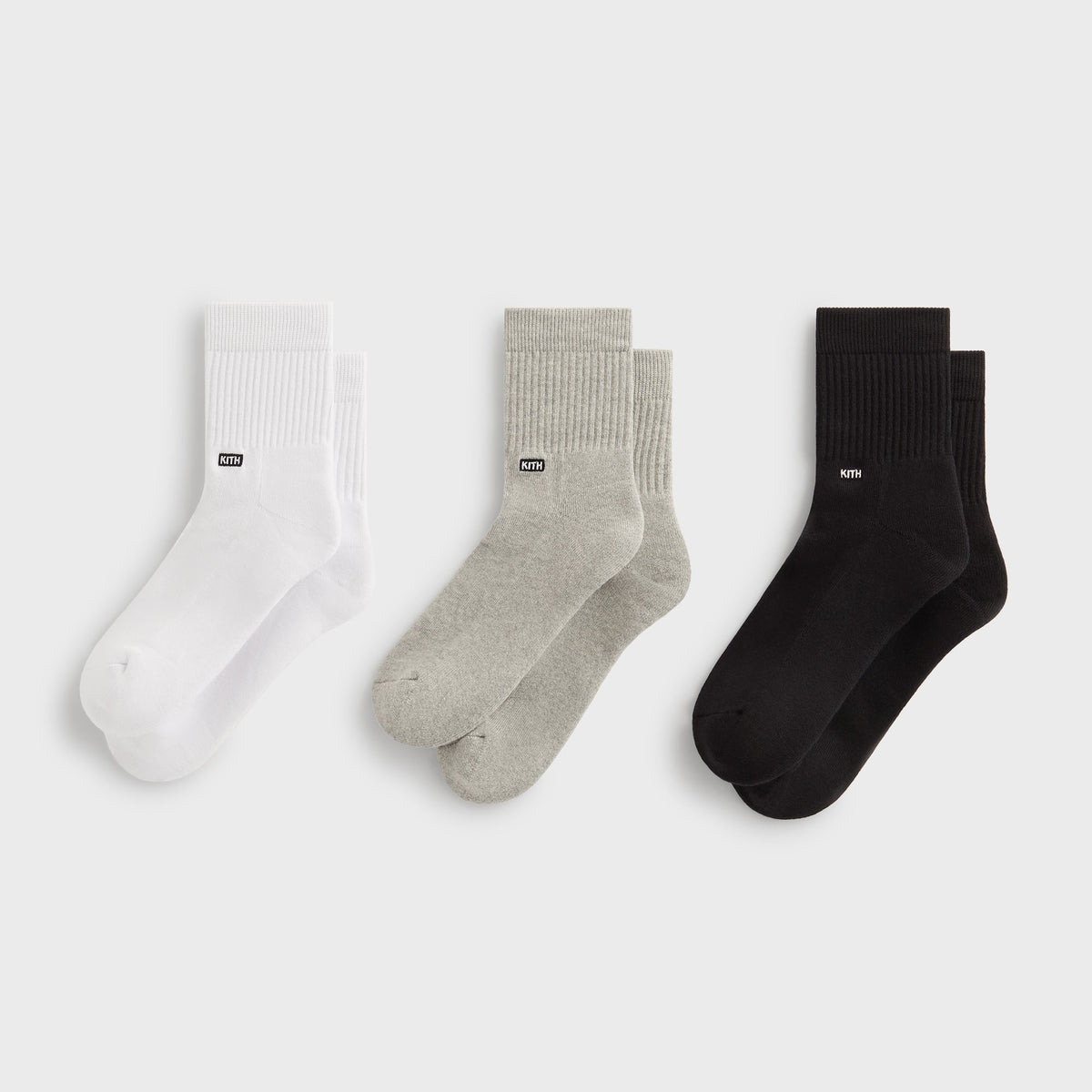 Kith Classic Half Crew 3-Pack Socks - Multi | Kith