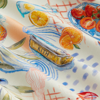 Kith Kids Summer Picnic Thompson Camp Shirt - Sandrift | Kith