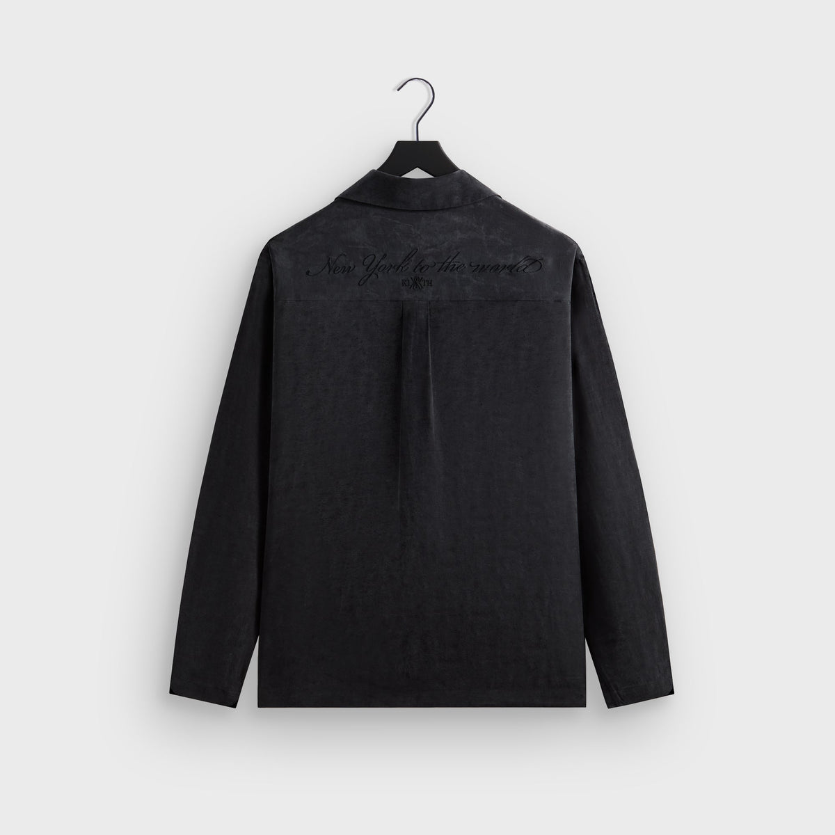 Kith Adonis Camp Collar Shirt - Black | Kith