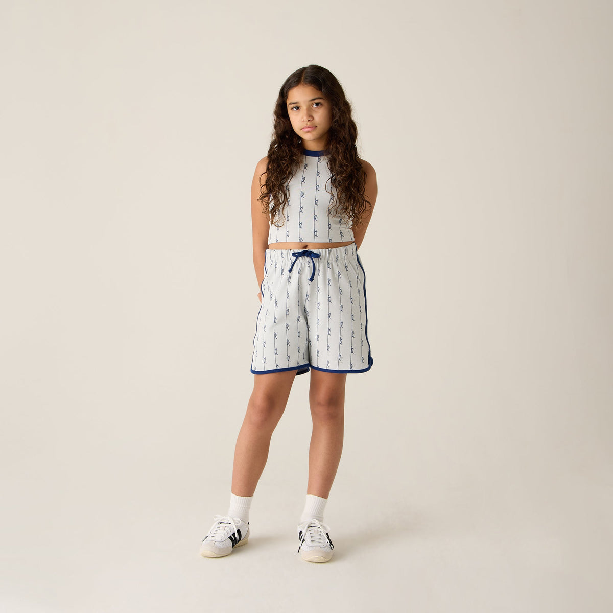 Kith Kids Script Knit Jordan Short - Sandrift | Kith