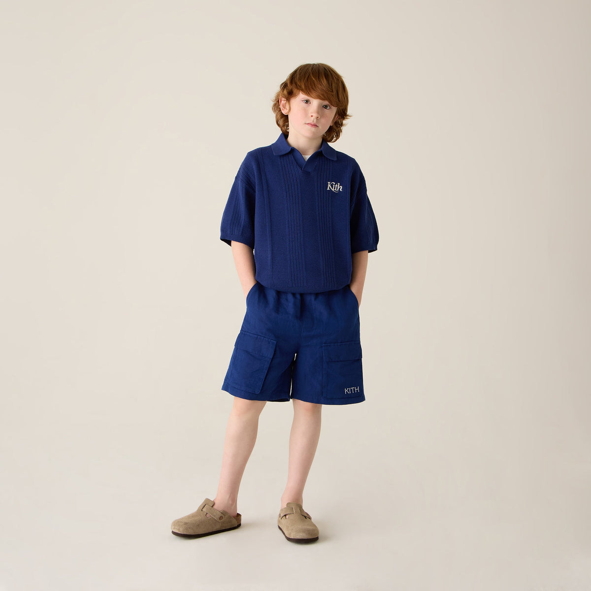 Kith Kids Belmont Cargo Short - Screen | Kith